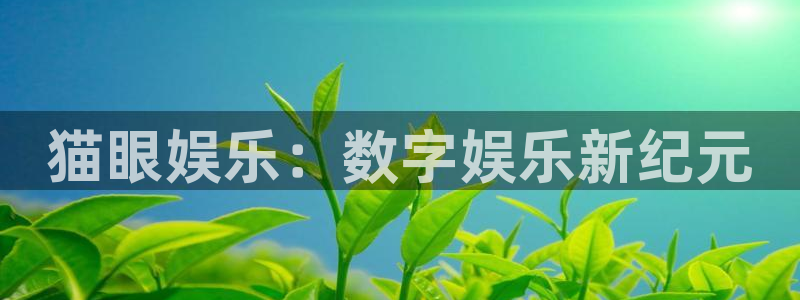 美狮贵宾会游戏官网平台入口：猫眼娱乐：数字娱乐新纪元