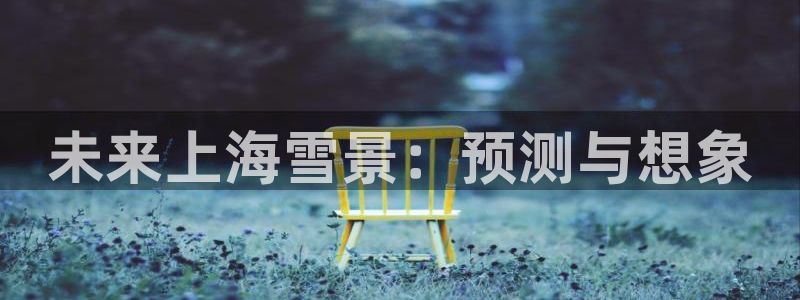 pg美狮贵宾会平台下载入口：未来上海雪景：预测与想象