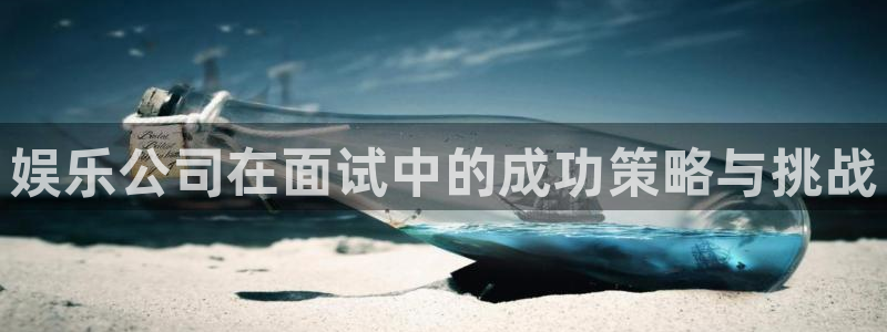 美狮贵宾会4平台注册：娱乐公司在面试中的成功策略与挑战